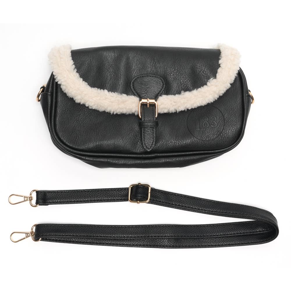Bianca black crossbody bag – view 2
