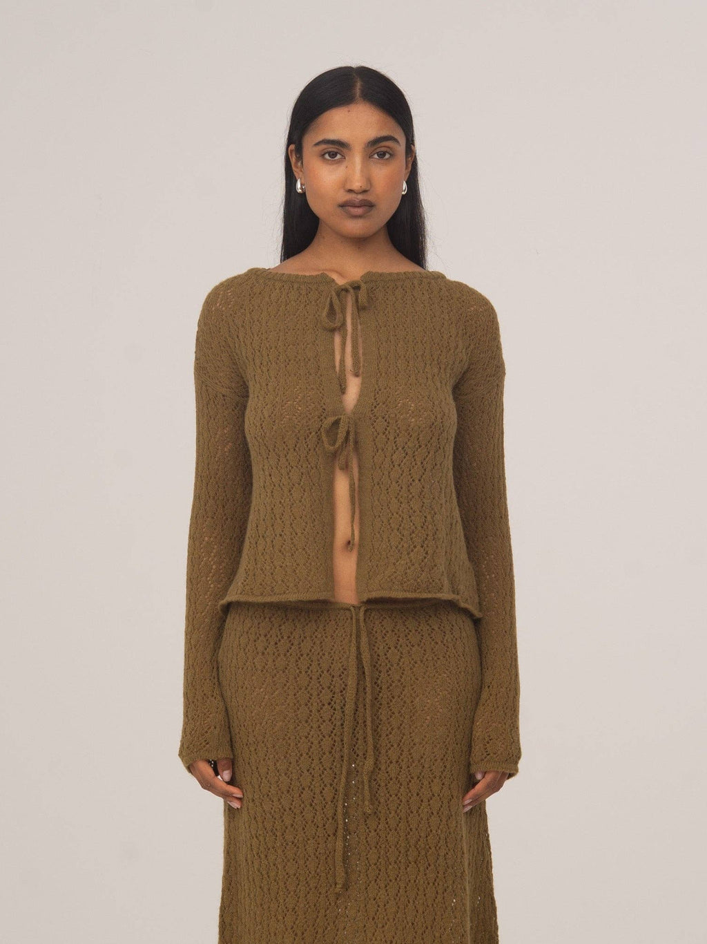 CARDIGAN OLIVE
