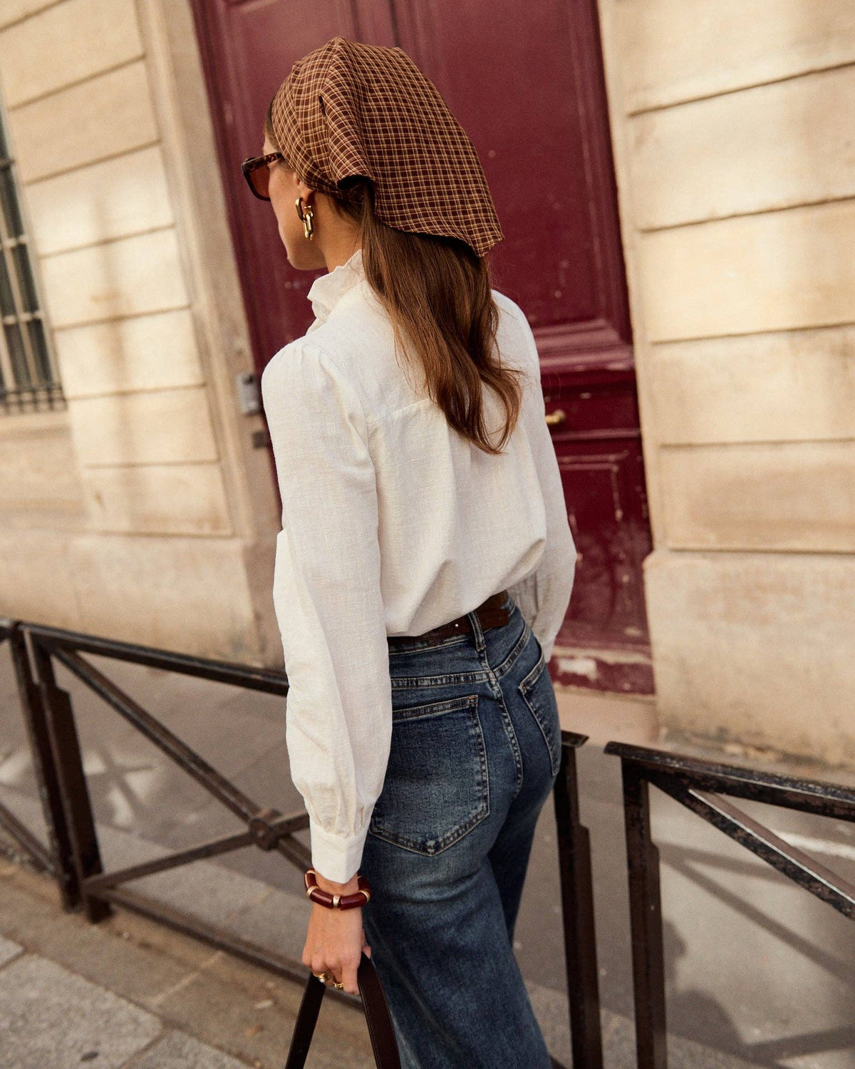 Inez cream blouse – view 3