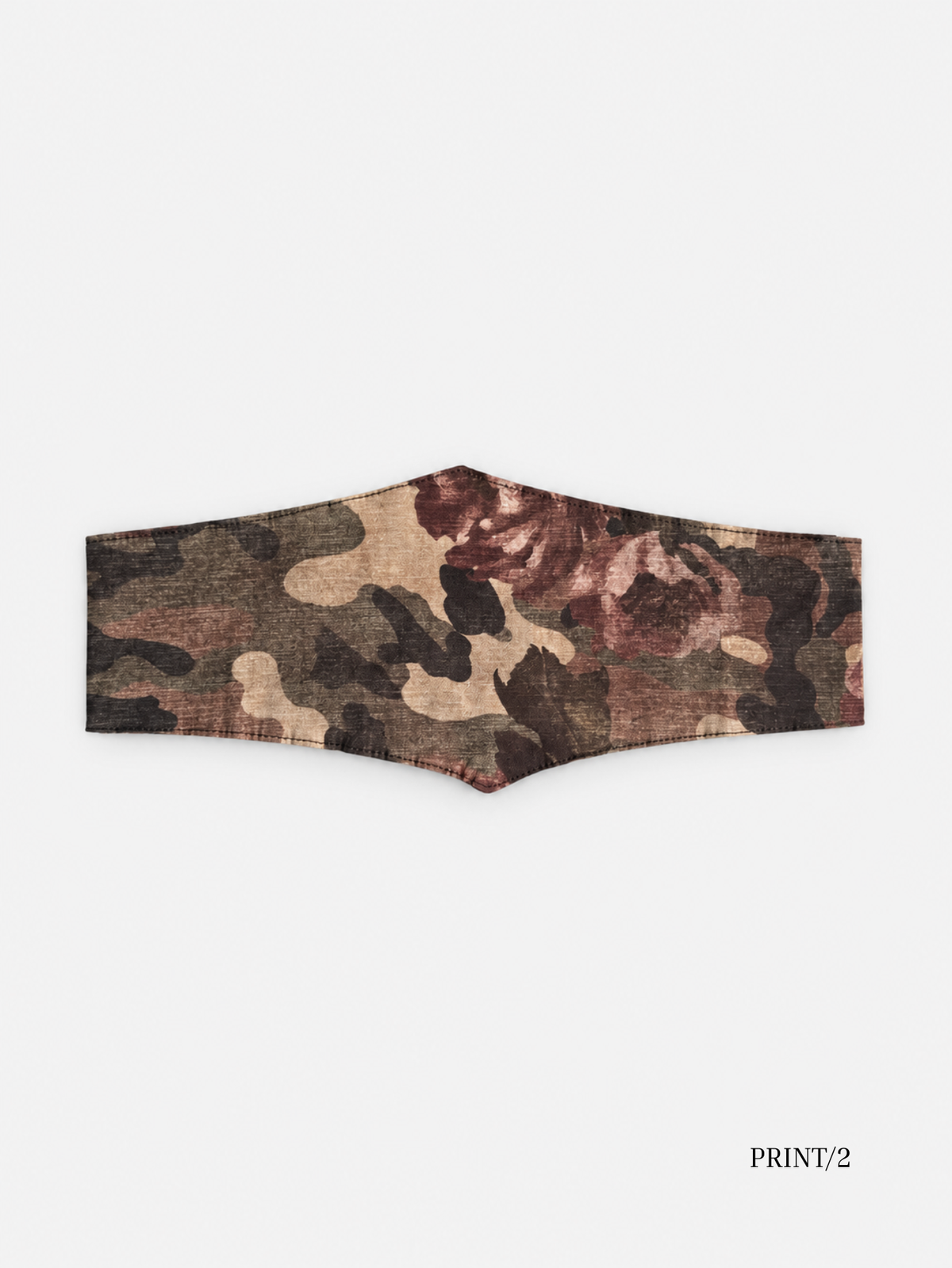 Sofia camo khaki sash belt