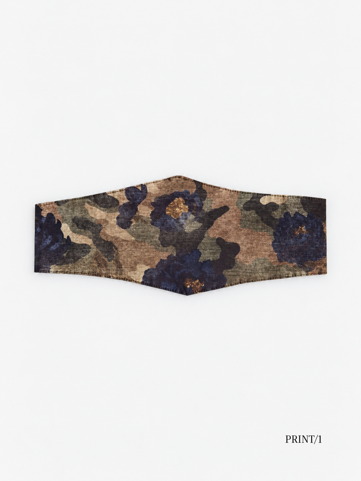 Sofia camo brown sash belt