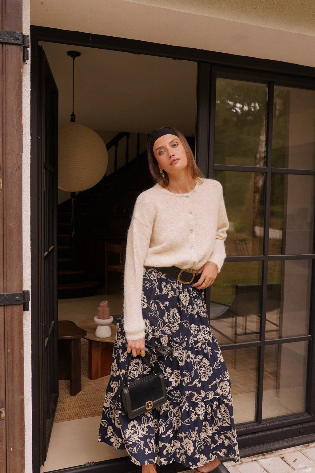 Indy navy skirt – view 2