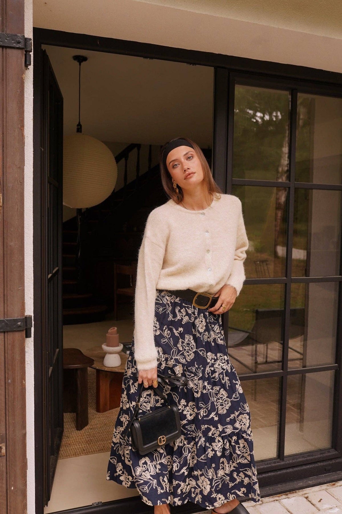 Indy navy skirt – view 2