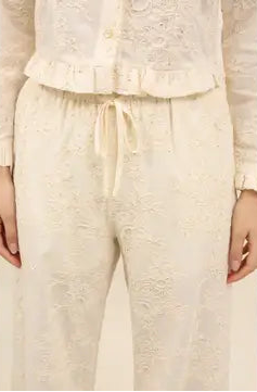 PANTS BEIGE FLOWER