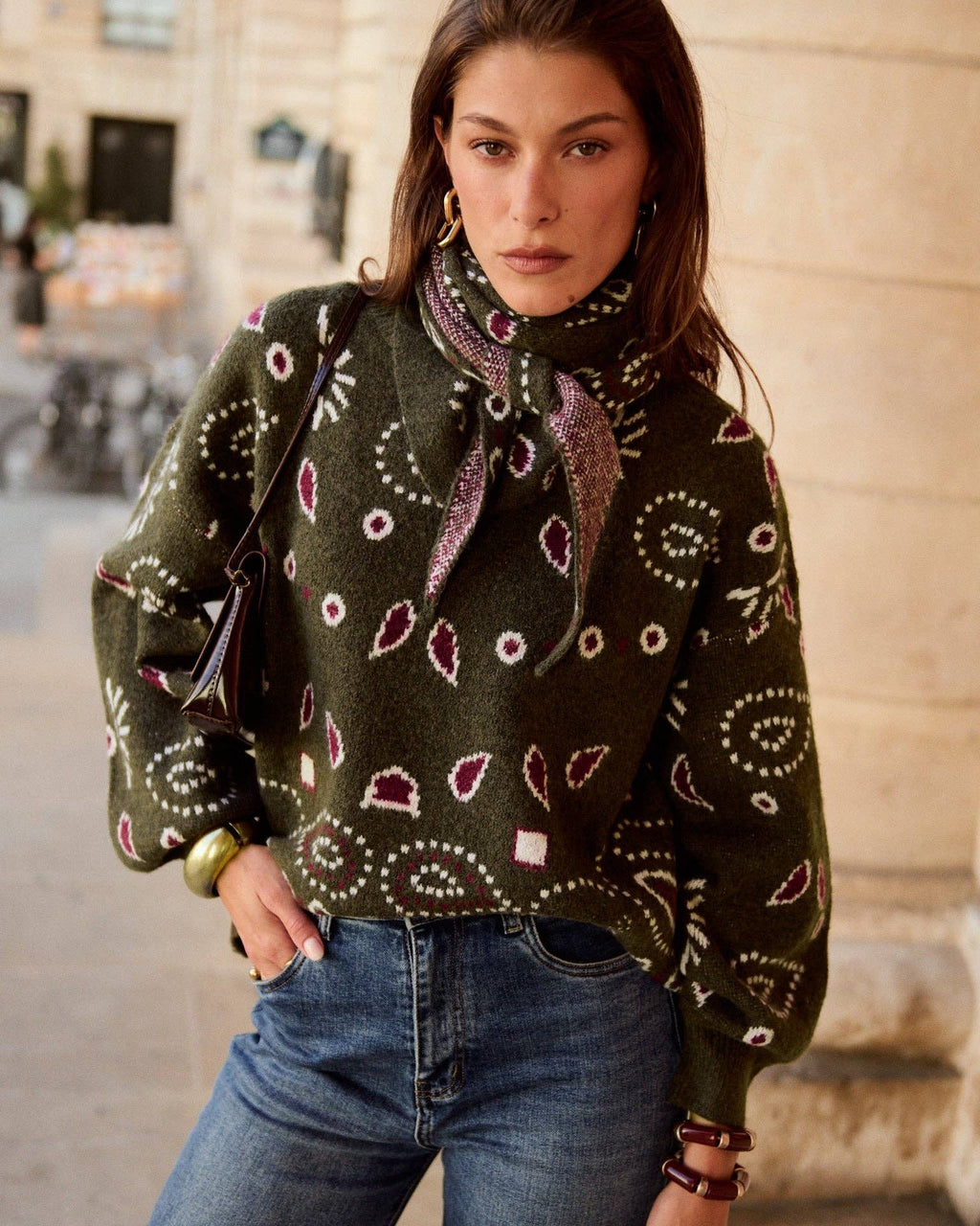 Pearl knit sweater – view 7