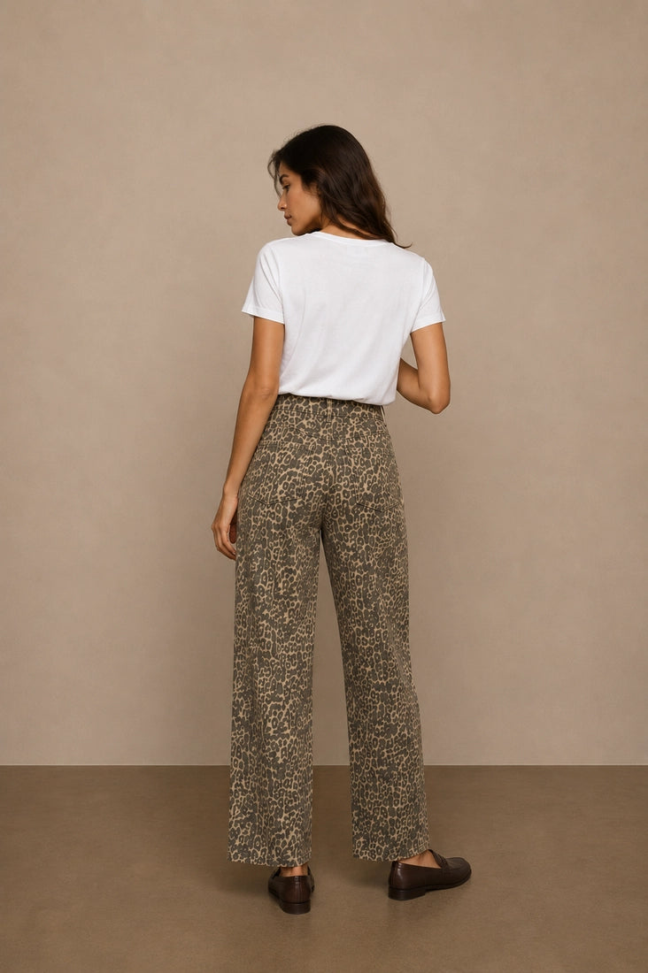 Leopard pants – view 2