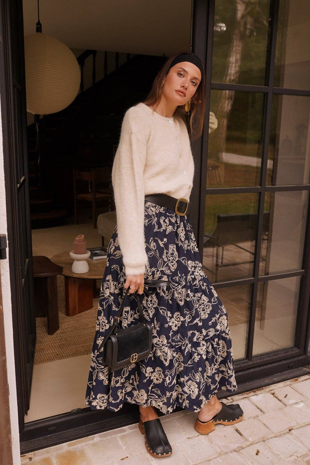 Indy navy skirt – view 4