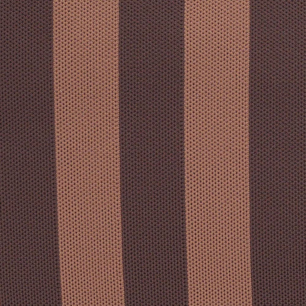 Iris brown stripe pouch bag – view 2