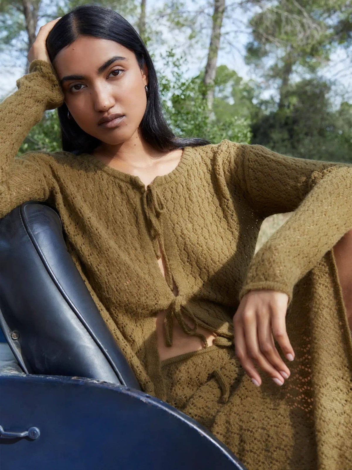 CARDIGAN OLIVE
