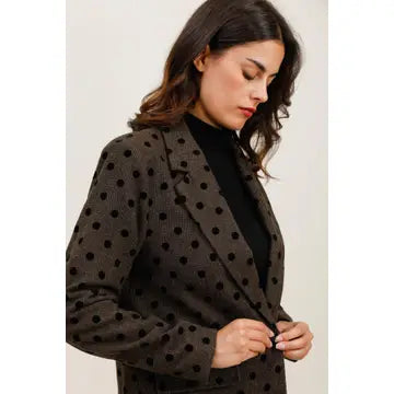 BLAZER POLKA DOT