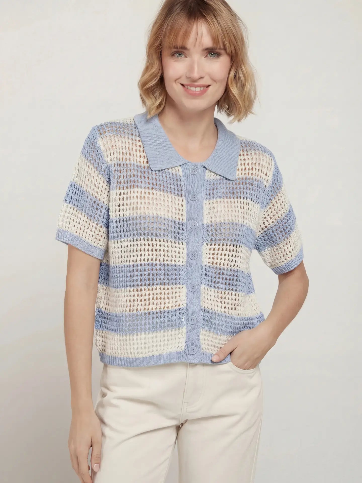 TOP BLUE STRIPES