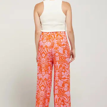 PANTS FLOR ORANGE