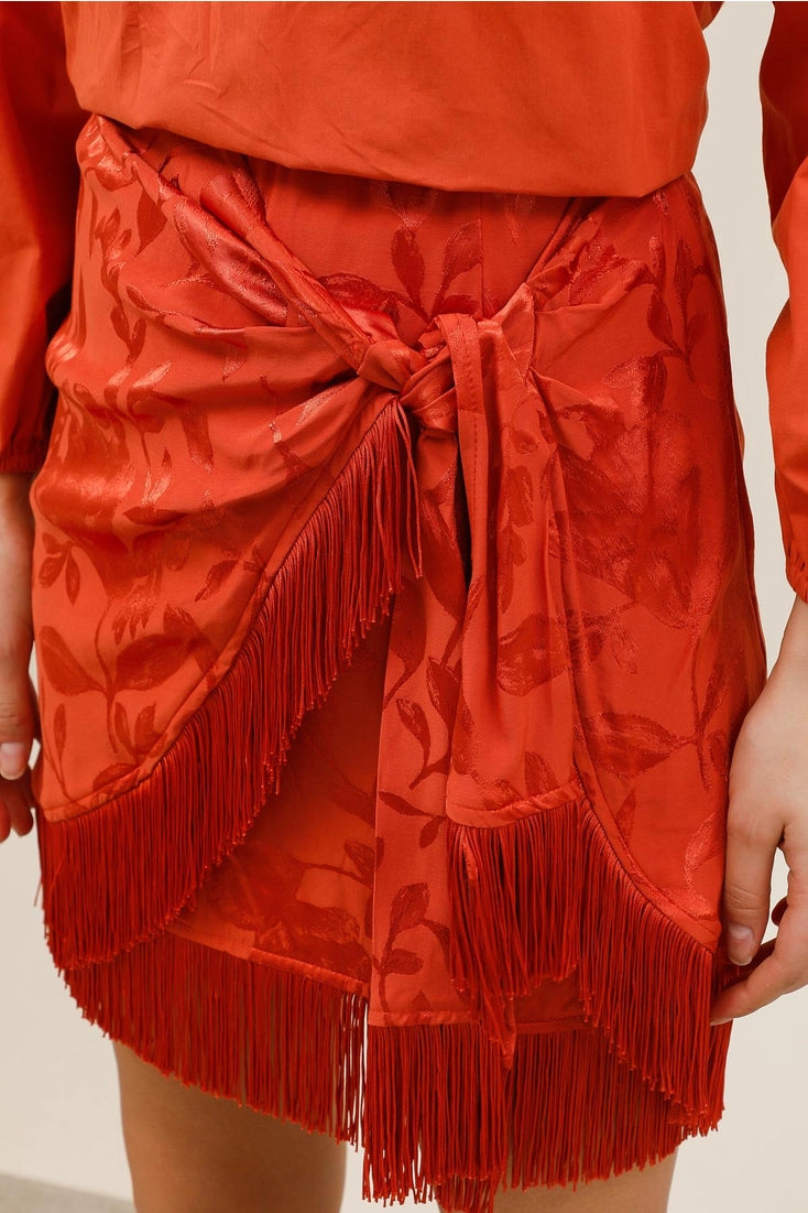 SKIRT ORANGE