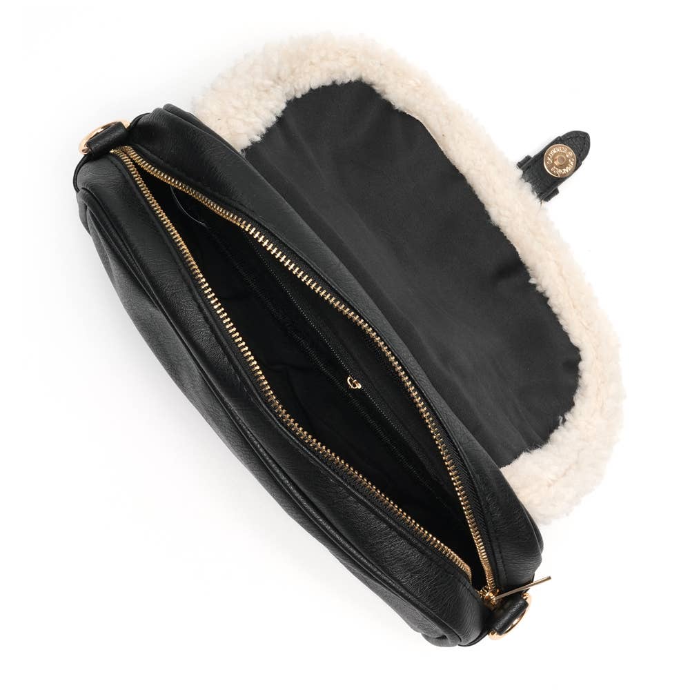 Bianca black crossbody bag – view 3