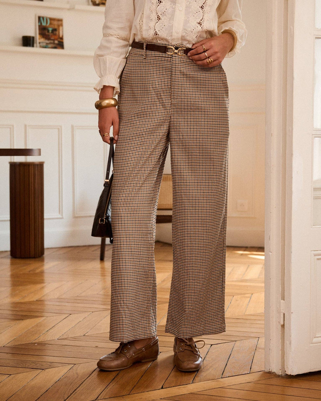 Solveiga taupe pants – view 2