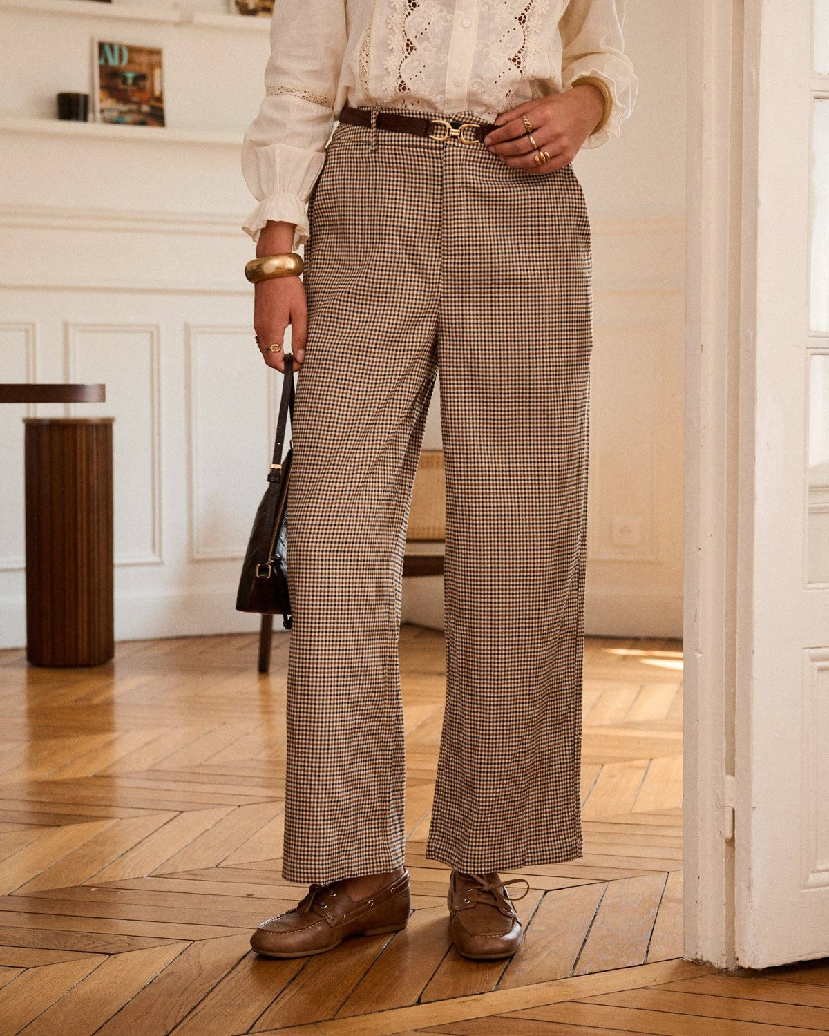 Solveiga taupe pants – view 2