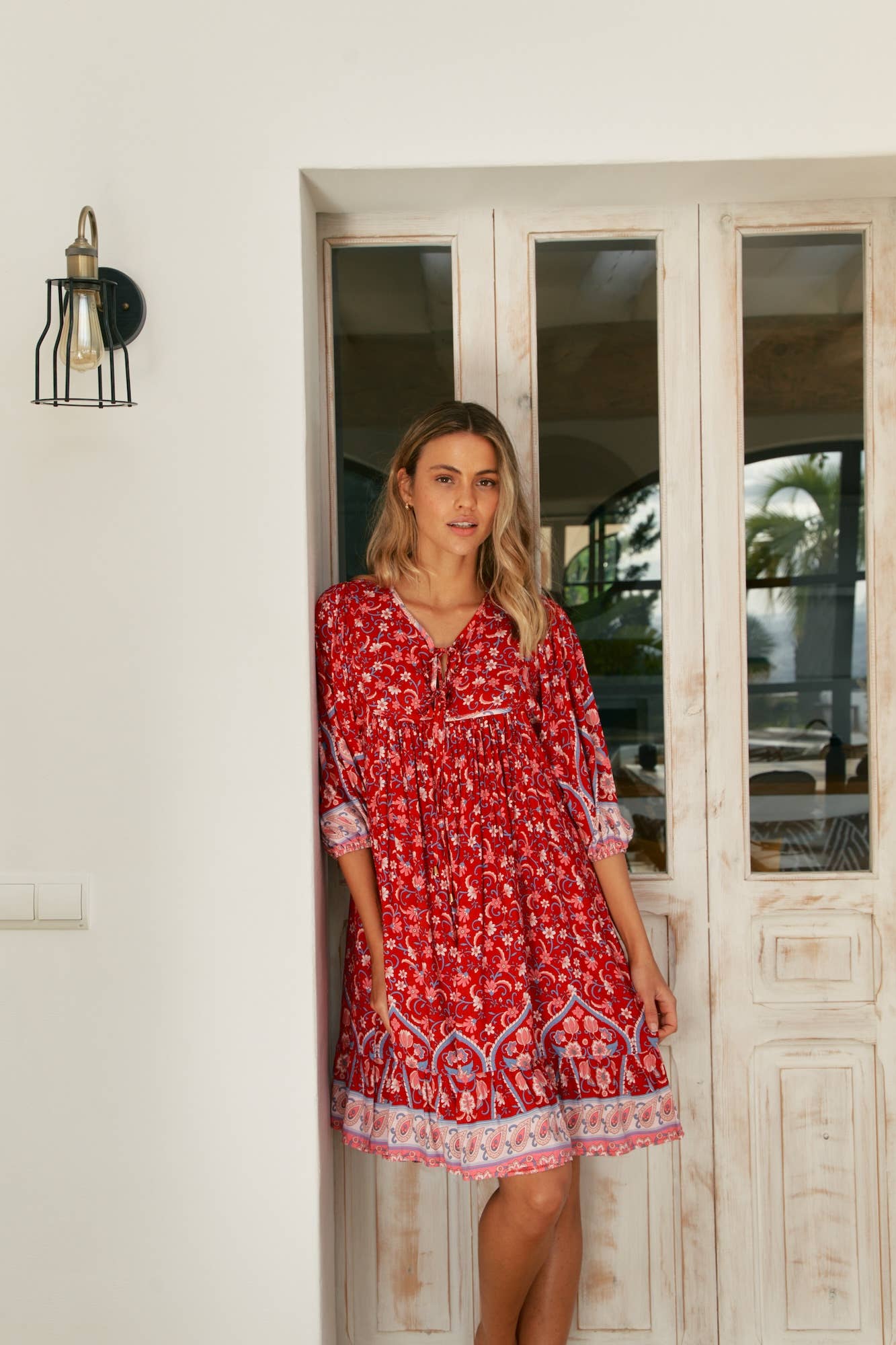 DRESS RUBY ROUGE