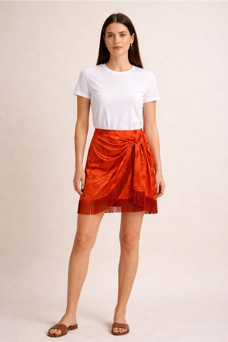 SKIRT ORANGE