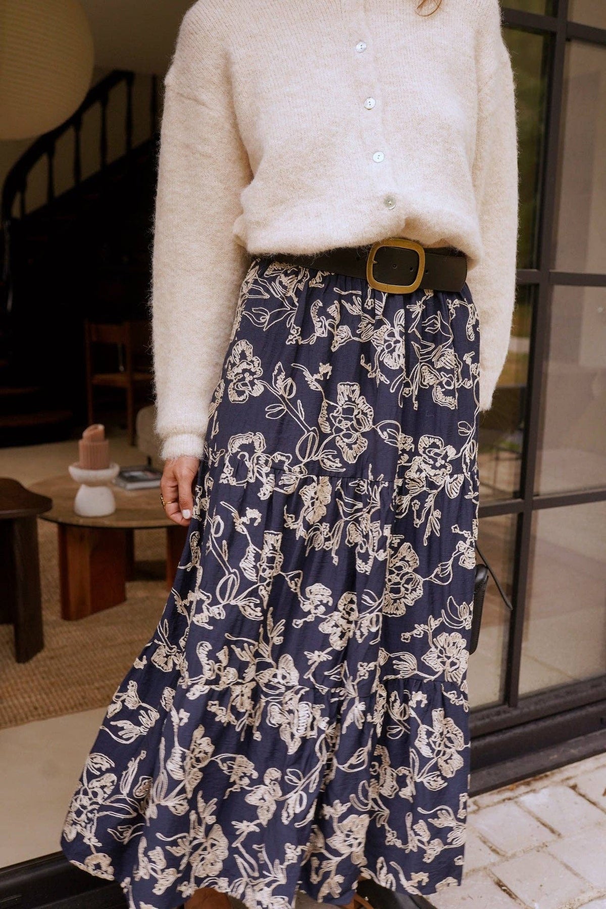 Indy navy skirt – view 3