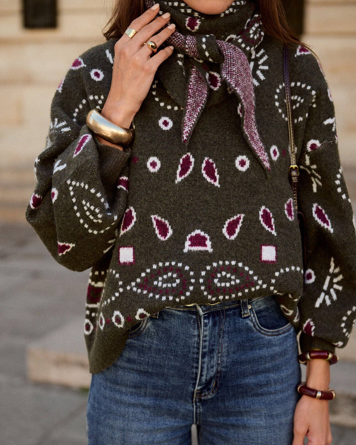 Pearl knit sweater – view 9