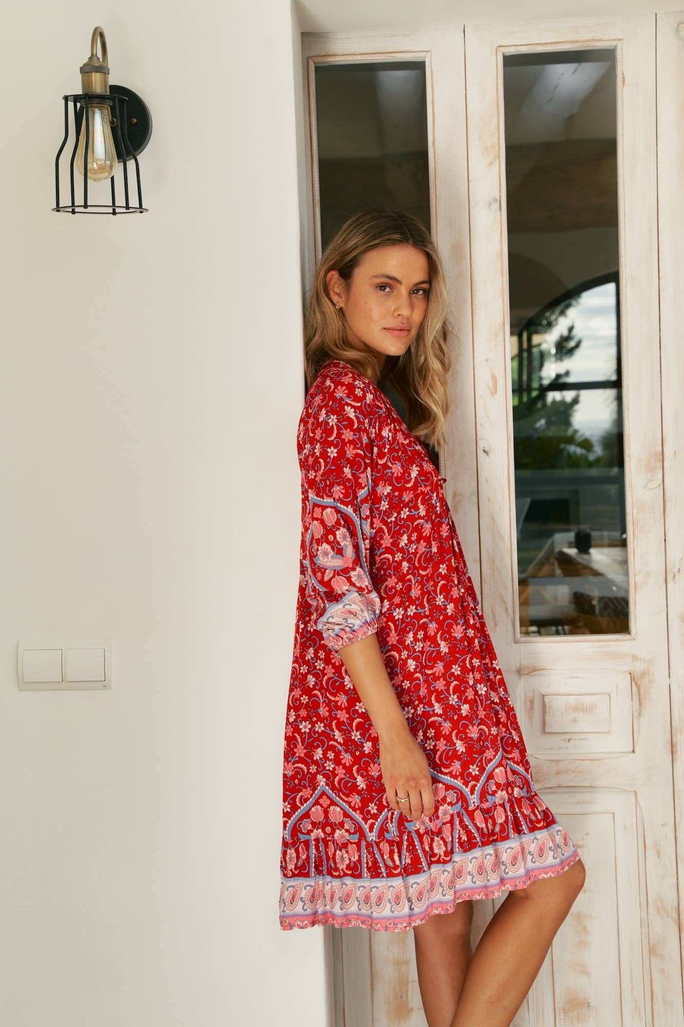 DRESS RUBY ROUGE