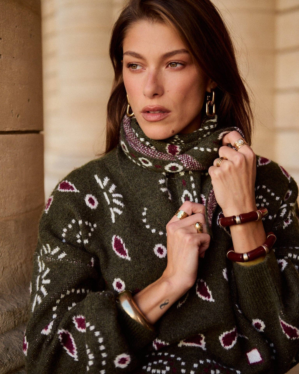 Pearl knit sweater – view 6