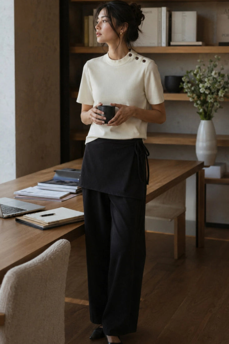 Noir black pants