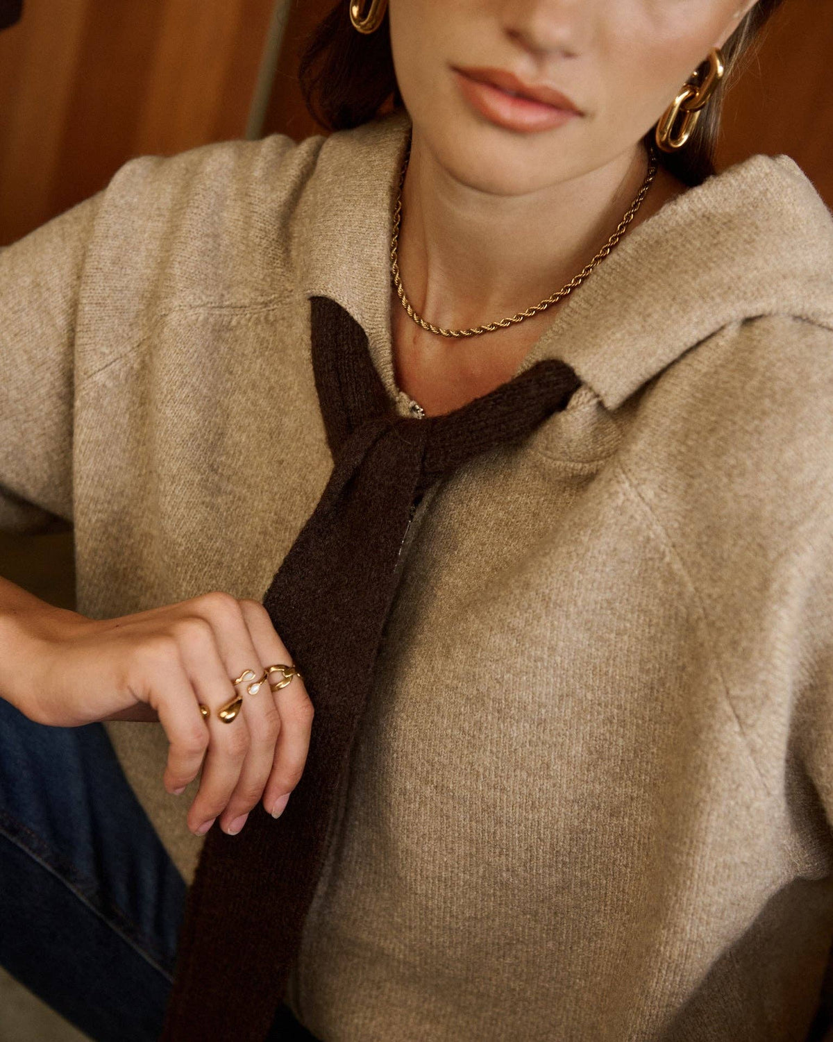 Marlow knit sweater – view 5