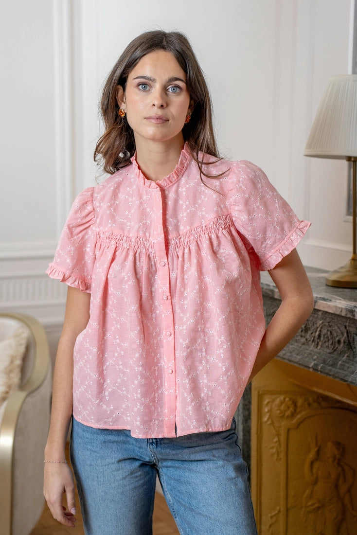 BLOUSE ROSE