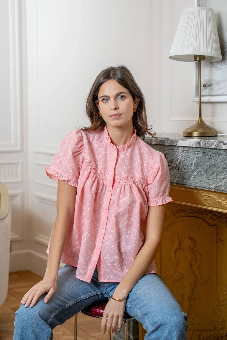BLOUSE ROSE